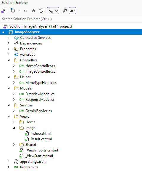 project structure
